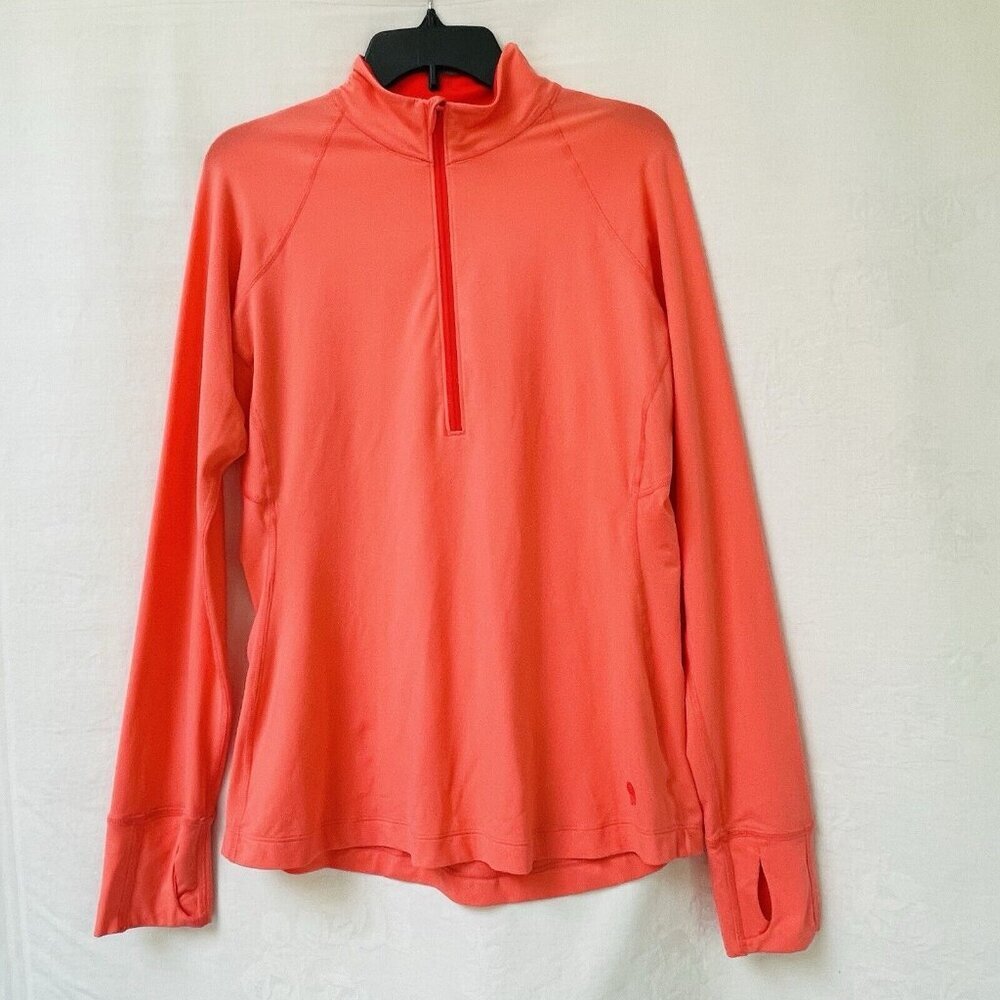 Mountain Hardwear Top Womens‎ Large Wick Mock Neck Long Sleeve Athletic Fitted